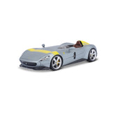 Macheta Masinuta Bburago 1:24 Ferrari Monza SP1 Argintiu, BB26000-26027ARGINTIU